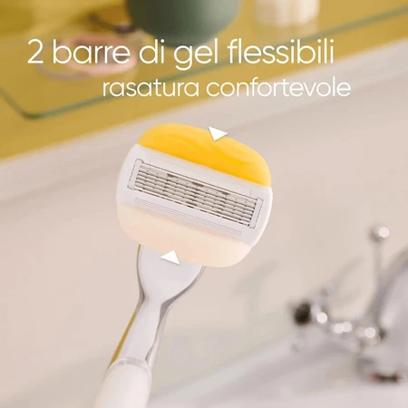 Gillette venus comfortglide coconut - manueel scheermes + 2 scheermesjes