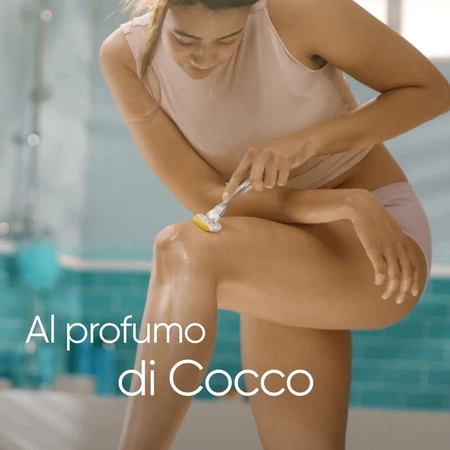 Gillette venus comfortglide coconut - manueel scheermes + 2 scheermesjes
