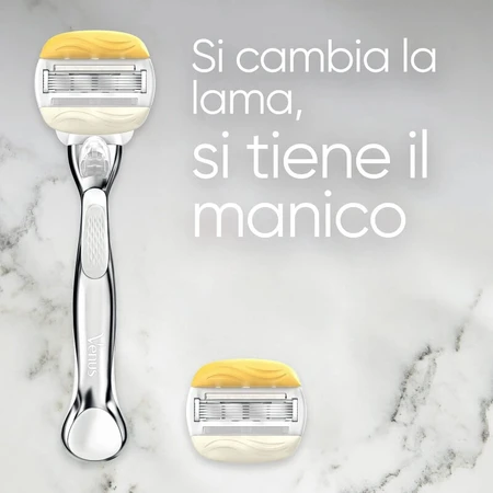 Gillette venus comfortglide coconut - manueel scheermes + 2 scheermesjes