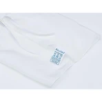 Andy &amp; helen Sky fortune blusa con letras bordadas en 100% seda