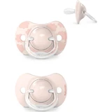Suavinex dreams - 2 chupetes de silicona 0-6 meses - rosa