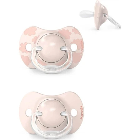 Suavinex dreams - 2 sucettes en silicone 0-6 mois - rose