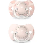 Suavinex dreams - 2 sucettes en silicone 0-6 mois - rose