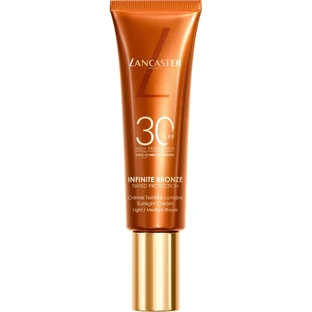 Lancaster Infinite bronze protection teintée crème solaire spf 30 - fond de teint crème lumineuse - clair/moyen