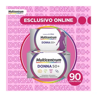 Multicentrum donna 50+ - suplemento de vitaminas y minerales 3 frascos de 30 comprimidos