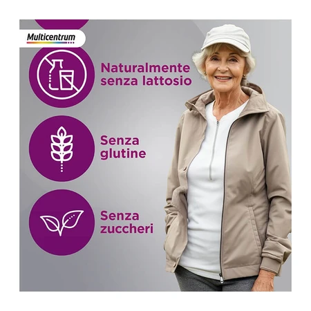 Multicentrum donna 50+ - suplemento de vitaminas y minerales 3 frascos de 30 comprimidos
