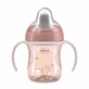 Chicco oefenbeker - druppeltuit met afneembare handvaten roze 6m+