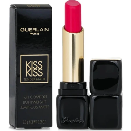 Guerlain kisskiss tender matte - leuchtender, matter Lippenstift Nr. 666 glücklich rosa