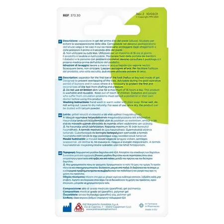 Master aid footcare - 2 Großzehentrenner - Größe L