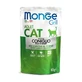 Monge Adult kattenbeten in gelei konijn - voeding voor volwassen katten 85 gr