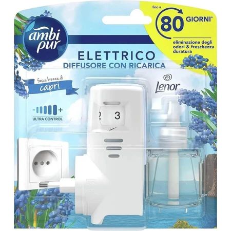 Ambi pur Lenor elektrische Frische von Capri - elektrische Diffusor-Kit 20 ml
