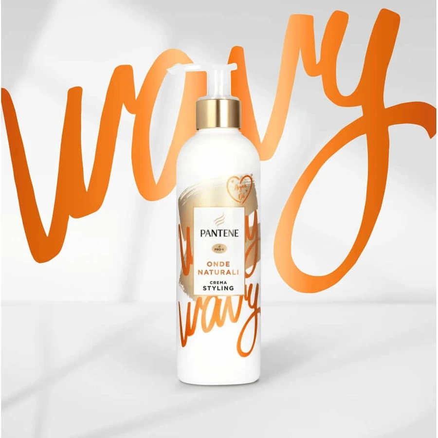 Pantene pro-v natural waves - crème coiffante 235 ml
