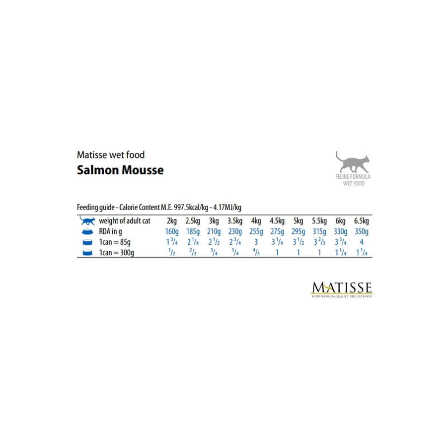 Farmina Matisse cat mousse salmon - complete food for adult cats 85 gr.