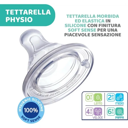 Chicco perfect 5 - anti-colische zuigfles met trage doorstroming 150 ml roze