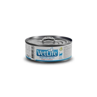 Farmina Vet life hypoallergenic pork&amp;potato - complete food for cats with intolerances 85 gr