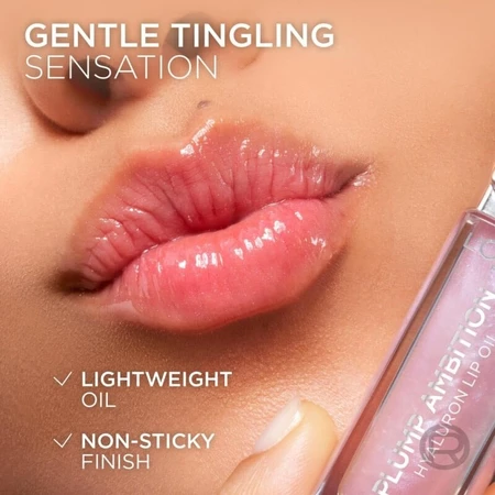 L'oreal paris Plump ambition hyaluron lip oil - volumizing lip oil no. 201 milky nu