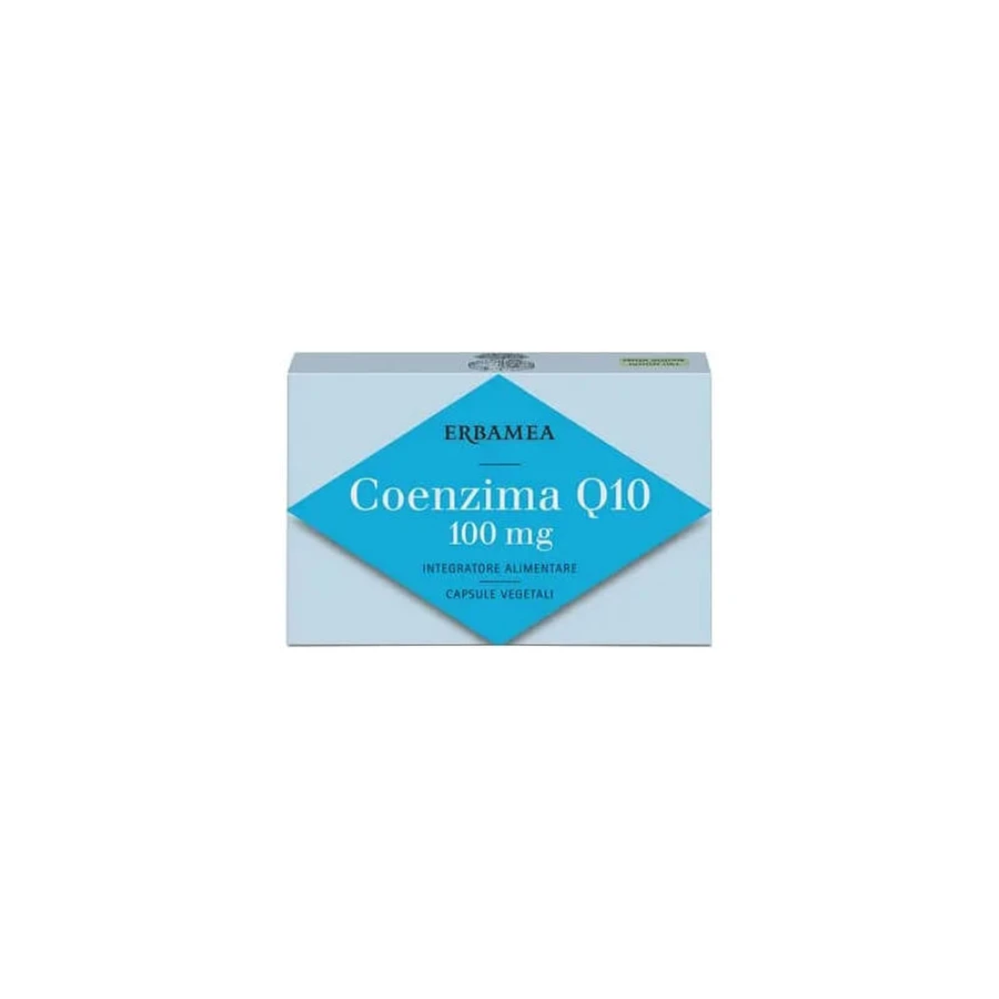 Erbamea coenzyme q10 24 capsules - antioxidant supplement