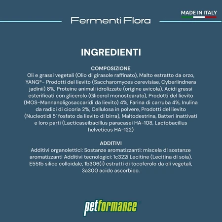 General&amp;pharma Fermenti flora - complementary feed for intestinal health of dogs and cats 50 gr
