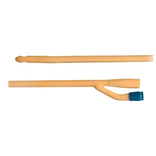 10 son foley 2 vías uretral son foley 5/15cc silicona látex ch14 estéril