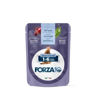 Forza10 Botanicat adult sterilized anchovies pate - complete food for adult sterilized cats 85 gr