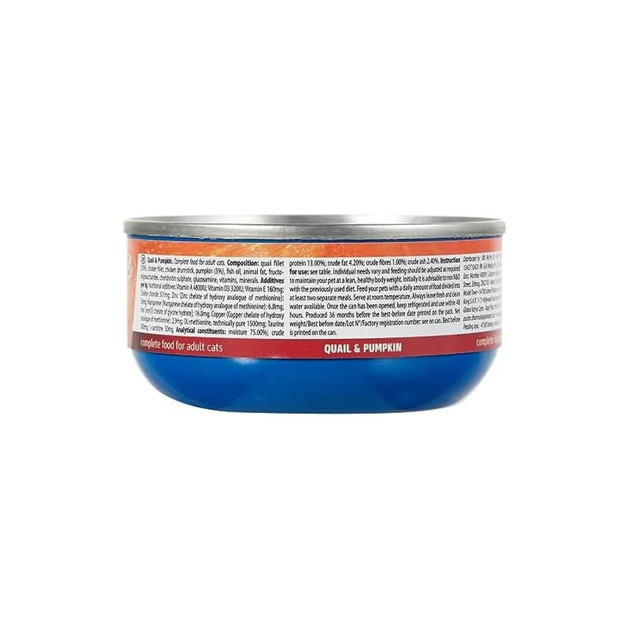 Farmina N&amp;d pompoen graanvrij kwartel en pompoen - complete voeding voor volwassen katten 70 g