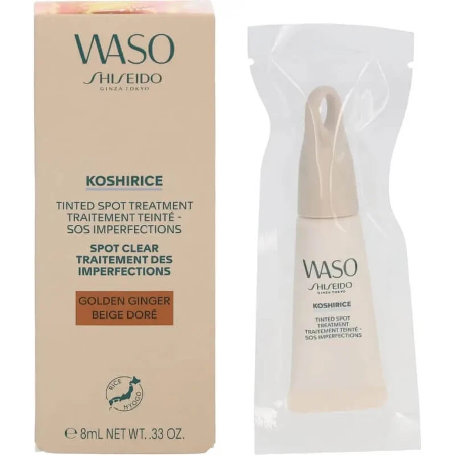 Shiseido Waso koshirice traitement teinté des taches - correcteur de couleur gingembre doré 8 ml