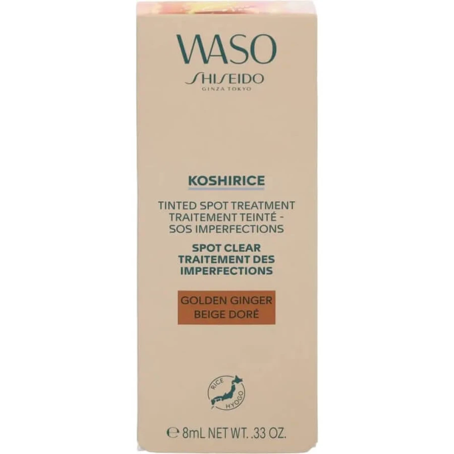 Shiseido Waso koshirice traitement teinté des taches - correcteur de couleur gingembre doré 8 ml