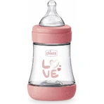 Chicco perfect 5 pink - biberon à débit lent 150 ml