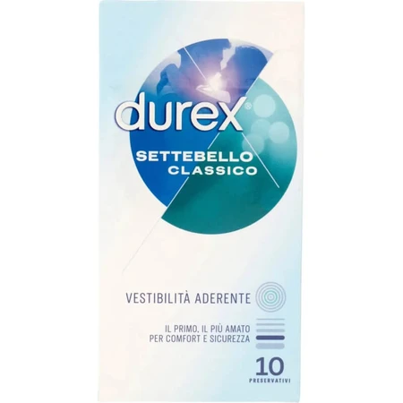 Durex settebello classic - 10 condoms tight fit