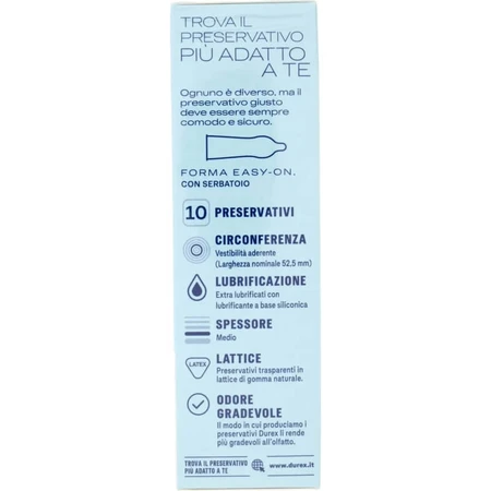 Durex settebello classic - 10 condoms tight fit