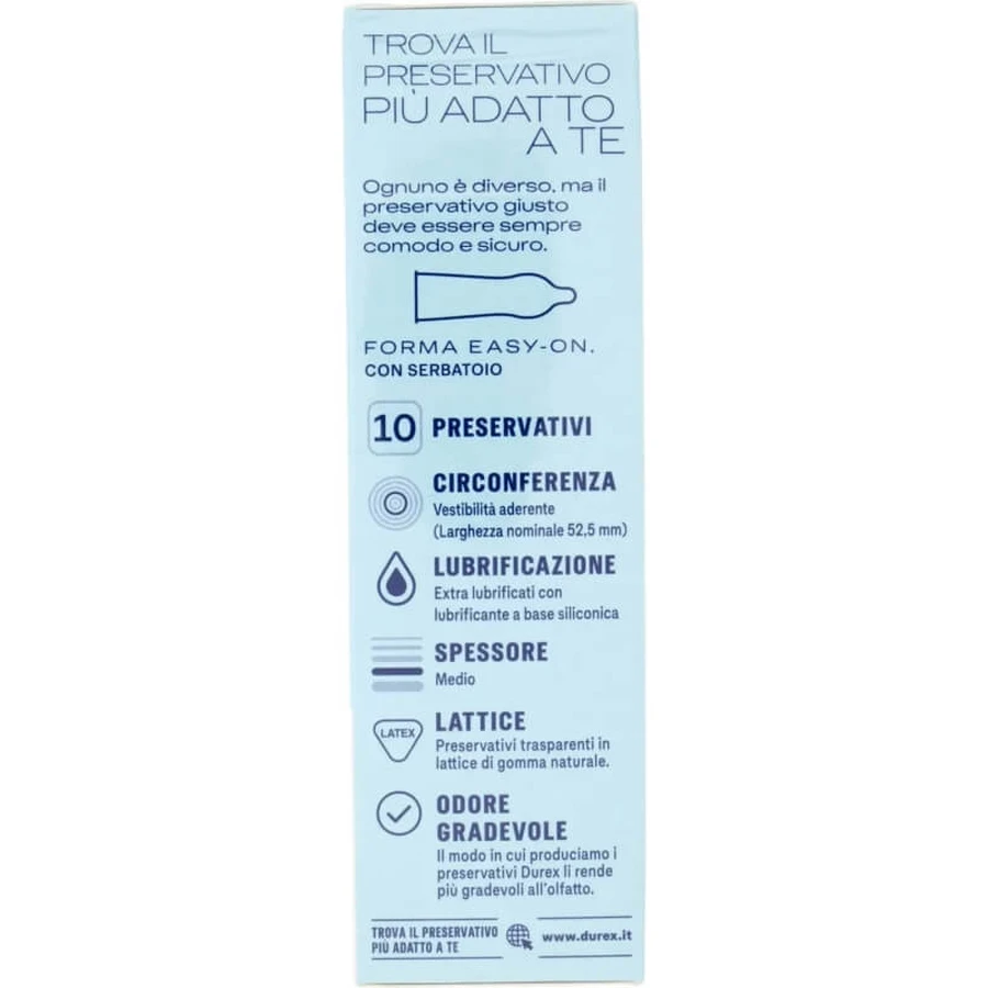 Durex settebello classic - 10 condoms tight fit