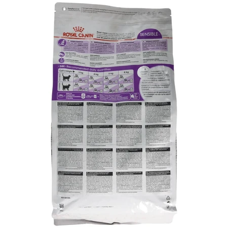 Royal canin Regular sensible 33 - Alleinfuttermittel für ausgewachsene Katzen mit Verdauungsproblemen 4 kg