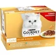 Purina gourmet gold delights in sauce assorti smaken - natvoer voor katten 24x85 gr