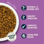 Lily's kitchen Senior kalkoen, witte vis en forel - droogvoer voor senior katten 800 gr.