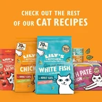Lily's kitchen Senior kalkoen, witte vis en forel - droogvoer voor senior katten 800 gr.