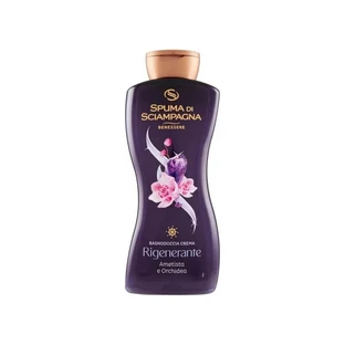 Mousse shampoing à l'améthyste et à l'orchidée - gel douche crème régénérant 650 ml