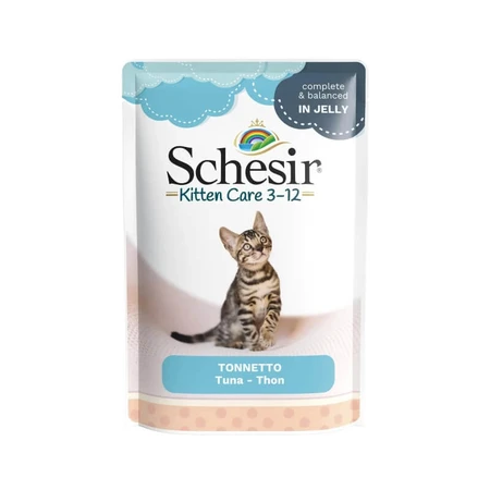 Schesir Kitten Thunfisch - Alleinfuttermittel für Kätzchen 85 gr