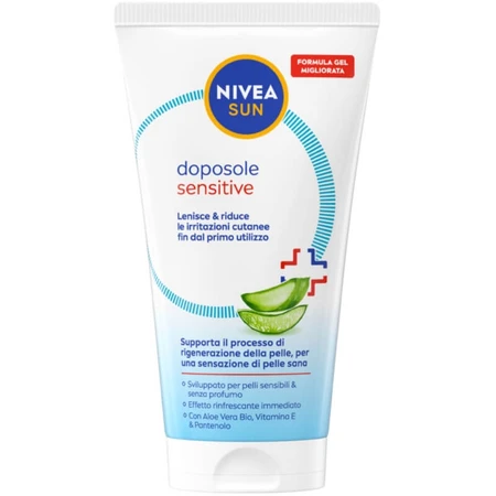 Nivea - soothing sensitive after-sun cream for sensitive and reddened skin 150 ml