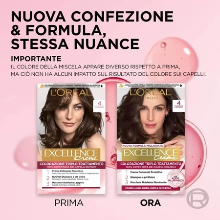 L'oreal paris Excellence creme - triple tratamiento coloración no. 7/1 rubio ceniza