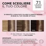 L'oreal paris Excellence creme - triple tratamiento coloración no. 7/1 rubio ceniza