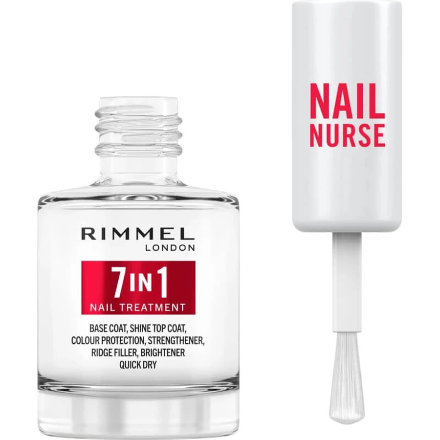Rimmel nail nurse - traitement des ongles 7 en 1 base et top coat
