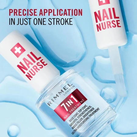 Rimmel nail nurse - traitement des ongles 7 en 1 base et top coat