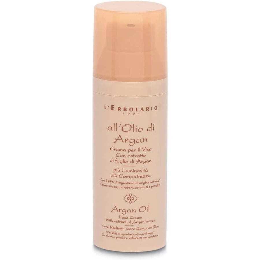L erbolario Face cream all'argan oil nourishing and compacting 50 ml