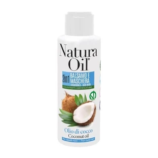 Natura olie Kokosolie conditioner en masker 2in1 voor zacht en zijdezacht haar 100 ml