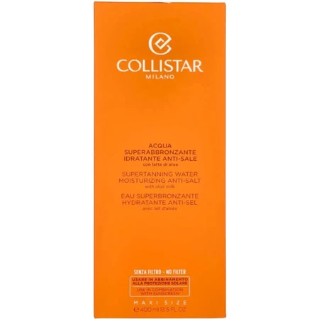 Collistar super tanning water moisturizing anti-salt - spray 400 ml