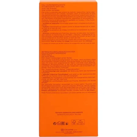 Collistar super tanning water moisturizing anti-salt - spray 400 ml