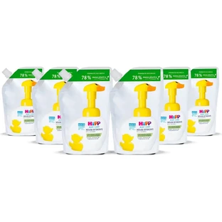 Hipp Reinigungsmousse für empfindliche Haut - 250 ml Nachfüllpackung