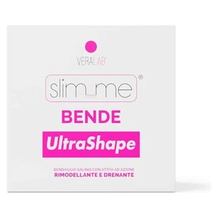 Veralab Slim_me ultrashape zwachtels - 4 zoutoplossing drainerende zwachtels
