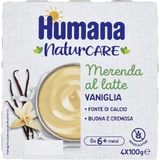 Humana melksnack vanillesmaak - babysnack 4 x 100 g