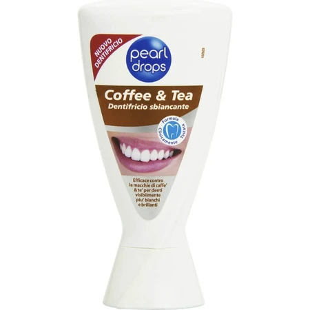 Pareldruppels Koffie &amp; thee - whitening tandpasta 50 ml